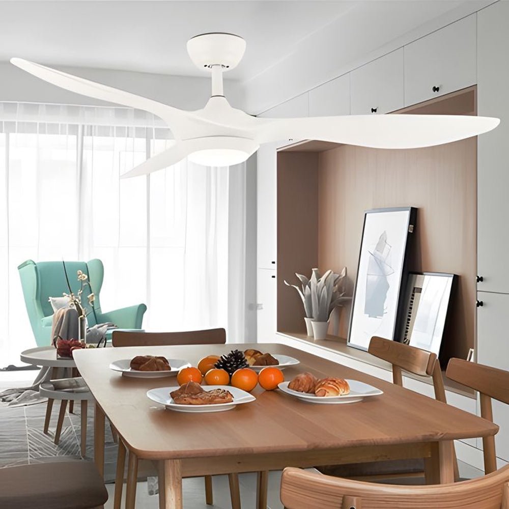 Envy 52' 3-Blade LED Ceiling Fan with Lights and Remote 6 Fan Speeds Ceiling Fan Light for Living Room